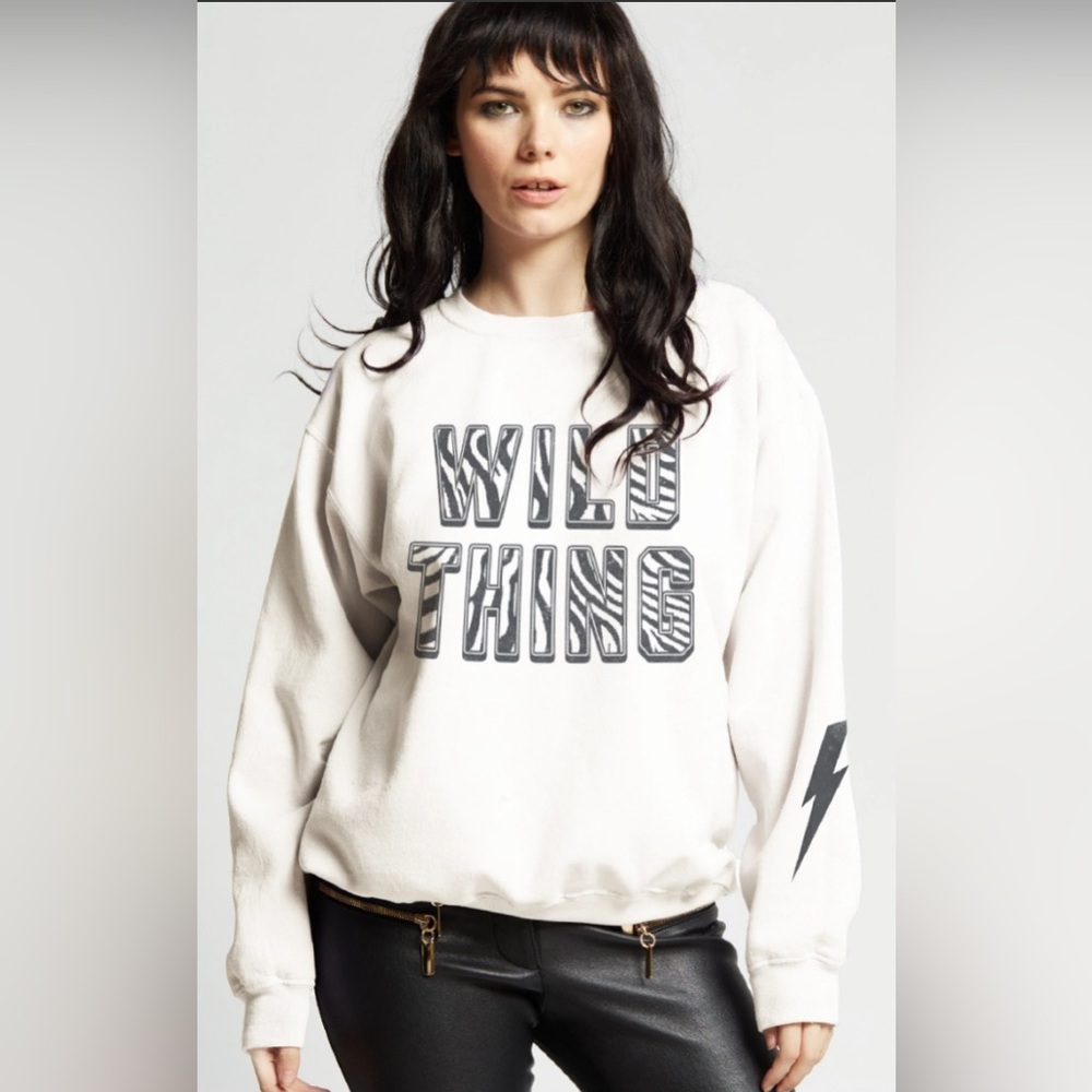 The Troggs “Wild Thing” Oversized Sweatshirt RECYCLED KARMA